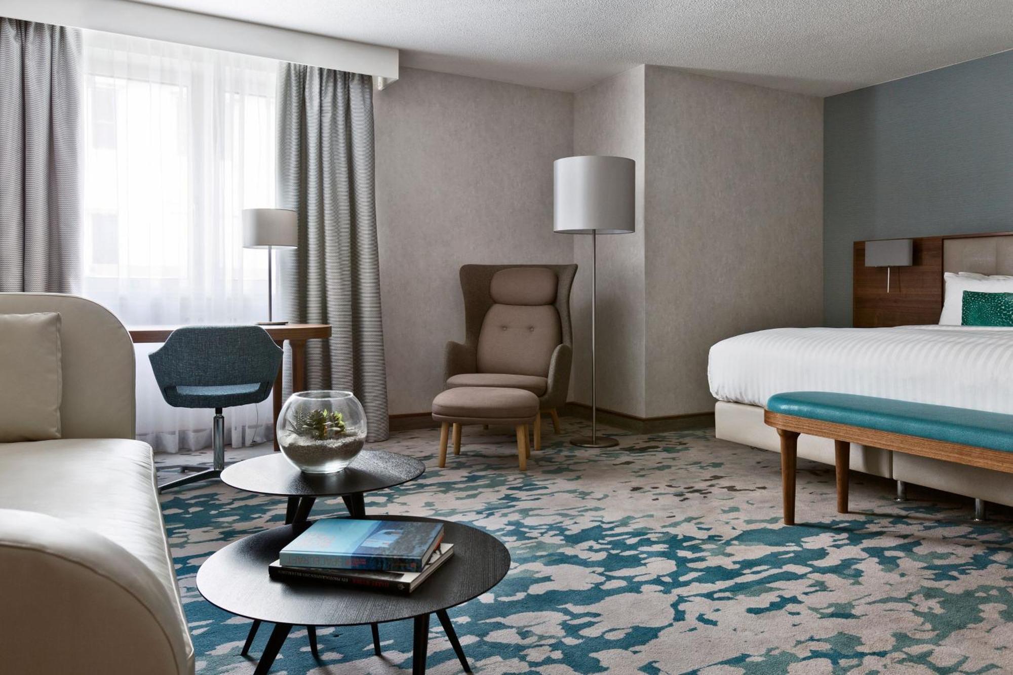 ウィーン マリオット ホテル エクステリア 写真 A room at the hotel